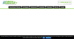 Desktop Screenshot of blitz-folientechnik.de