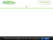 Tablet Screenshot of blitz-folientechnik.de